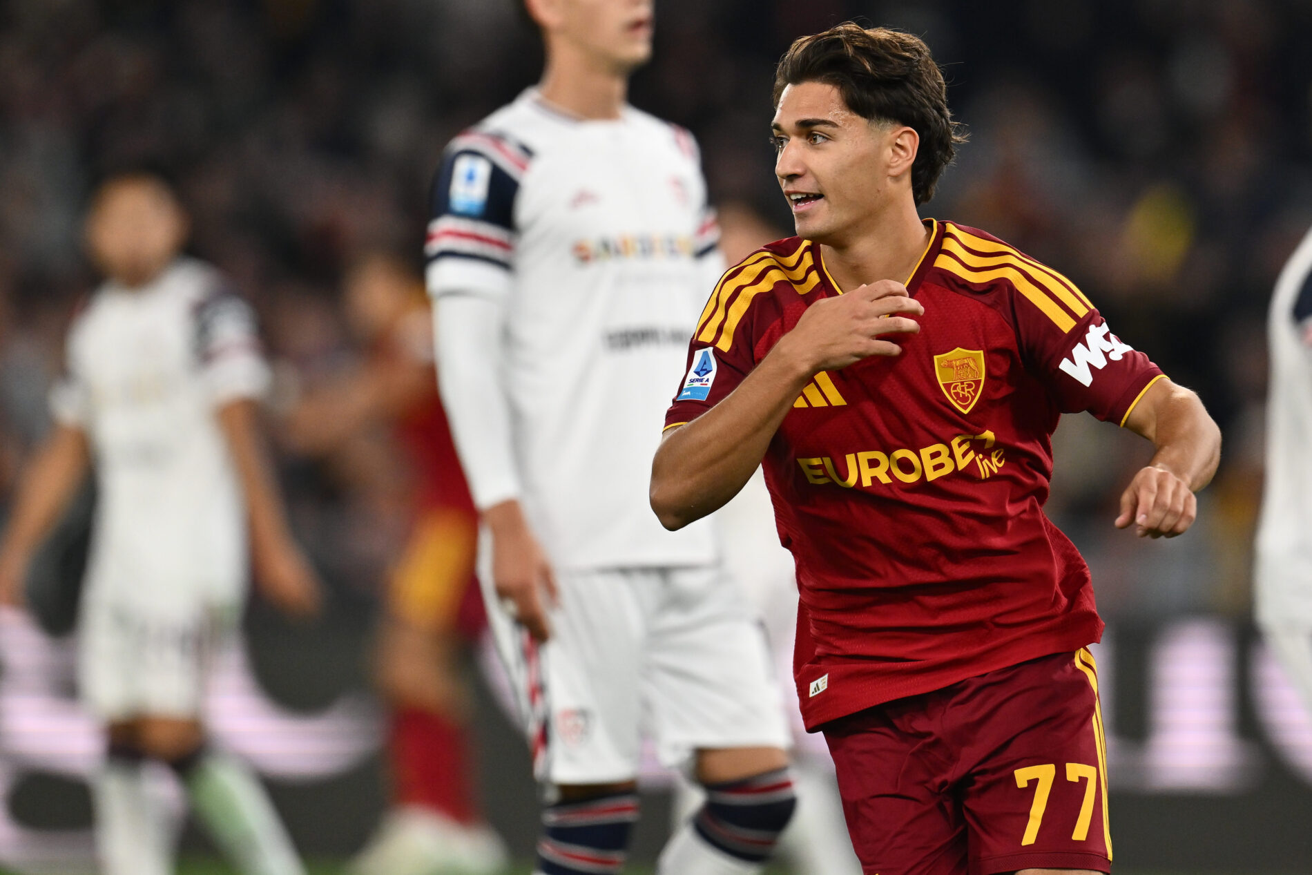 Emanuele Lulli, Roma-Cagliari, Serie A