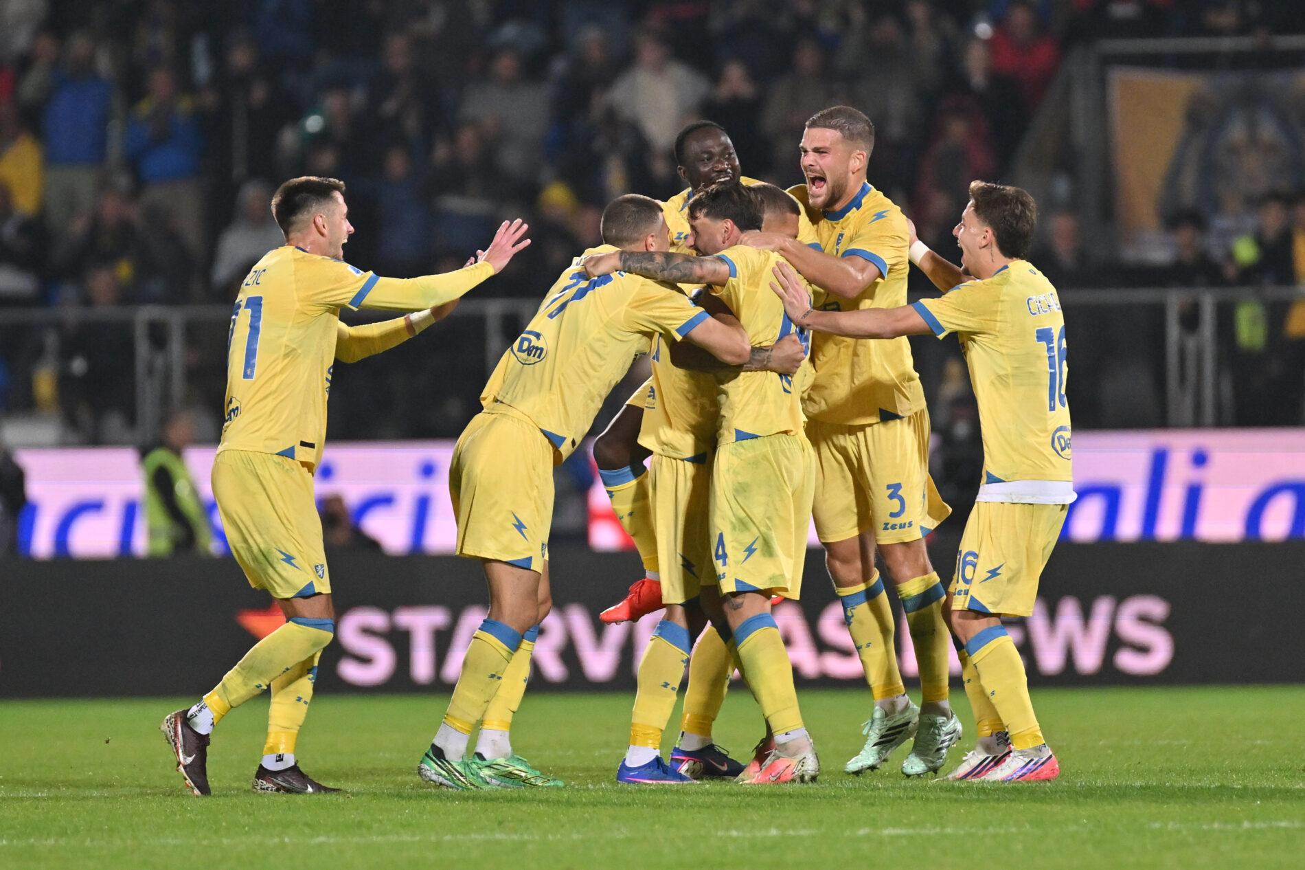 frosinone esultanza