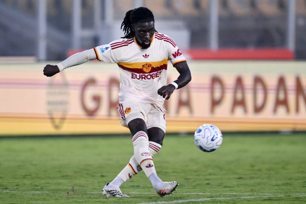 Koné, Lecce-Roma, Serie A
