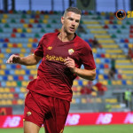 Frosinone 25.7.2021 Roma vs Debreceni Amichevole Sport; Calcio;
Nella foto: Dzeko dopo il gol
(Foto Gino Mancini) Edicola