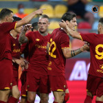Frosinone 25.7.2021 Roma vs Debreceni Amichevole Sport; Calcio;
Nella foto: Esultanza
(Foto Gino Mancini) Day