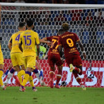 Photo LiveMedia/Fabrizio Corradetti
Rome, Italy, August 22, 2021, Italian football Serie A match
AS Roma vs ACF Fiorentina
Image shows:
Gol Henrikh Mkhitaryan of AS Roma seen in action during the Italian Football Championship League A 2021/2022 match between AS Roma vs ACF Fiorentina at the Olimpic Stadium in Rome.
LiveMedia - World Copyright
