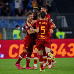 Photo LiveMedia/Fabrizio Corradetti
Rome, Italy, August 22, 2021, Italian football Serie A match
AS Roma vs ACF Fiorentina
Image shows:
exultation of AS Roma players seen in action during the Italian Football Championship League A 2021/2022 match between AS Roma vs ACF Fiorentina at the Olimpic Stadium in Rome.
LiveMedia - World Copyright Trigoria