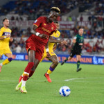 Photo LiveMedia/Fabrizio Corradetti
Rome, Italy, August 22, 2021, Italian football Serie A match
AS Roma vs ACF Fiorentina
Image shows:
Tammy Abraham of AS Roma seen in action during the Italian Football Championship League A 2021/2022 match between AS Roma vs ACF Fiorentina at the Olimpic Stadium in Rome.
LiveMedia - World Copyright Abraham