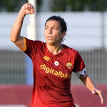 Photo LiveMedia/Fabrizio Corradetti
Rome, Italy, September 04, 2021, Italian football Serie A Women match
Roma Women vs Napoli Femminile
Image shows:
Elisa Bartoli of AS Roma Women in action during the Italian Football Championship League A Women 2021/2022 match between AS Roma Women vs Napoli Femminile at the Fulvio Bernardini Sport Center
LiveMedia - World Copyright Roma femminile